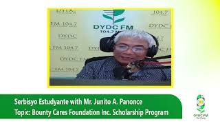 Serbisyo Estudyante | Mr. Junito A. Panonce, Coordinator for Institutional Student Programs Services