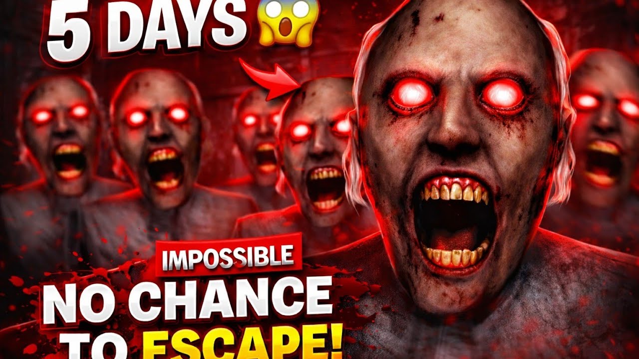 👉 5 DAYS ESCAPE CHALLENGE 😱 | Granny Remake Gameplay | IMPOSSIBLE MODE ...