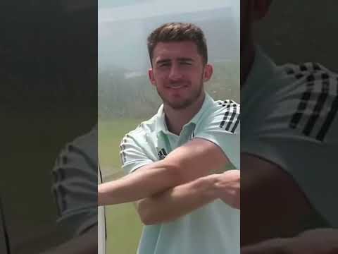 Laporte celebration 🥸