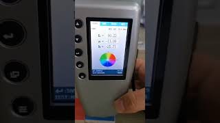 Demo video of colorimeter DH-WR-10