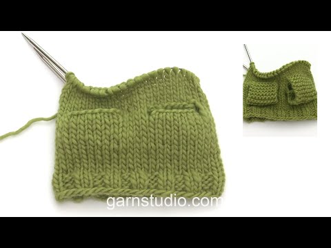How to work 2 double pockets