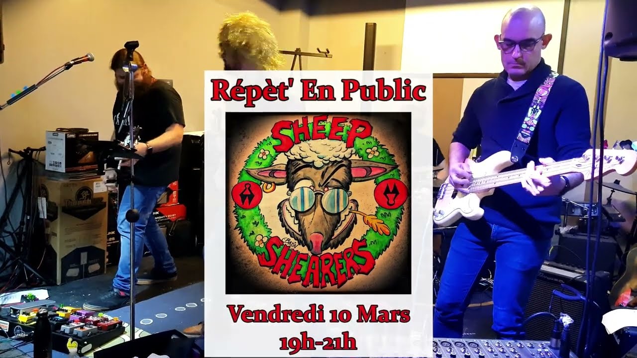 Sheep Shearers,  "Répèt' En Public"  Hendrick Music Blois