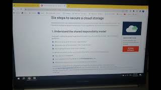 Six steps to secure a cloud storage