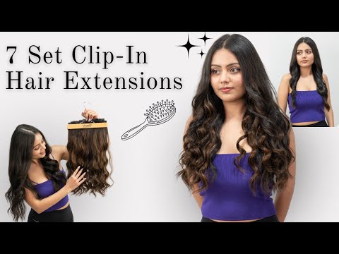 Perfecting 7 Set Clip-In Hair Extensions | A Complete Guide #gemeriahair #clipinextensions - video from Gemeria Hair