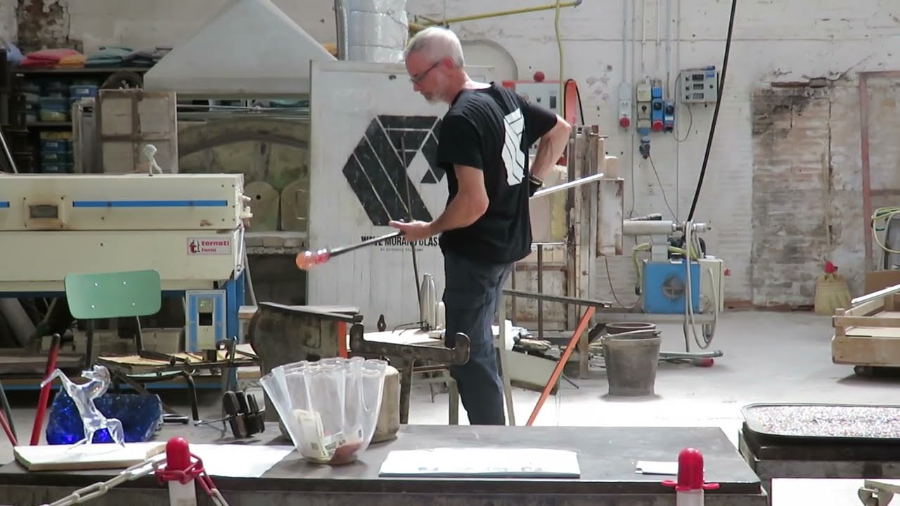 Murano Glass Factory: soffiatura del vetro a Murano