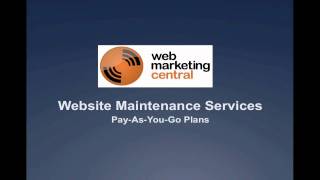 Website Maintenance & Website Optimization Services