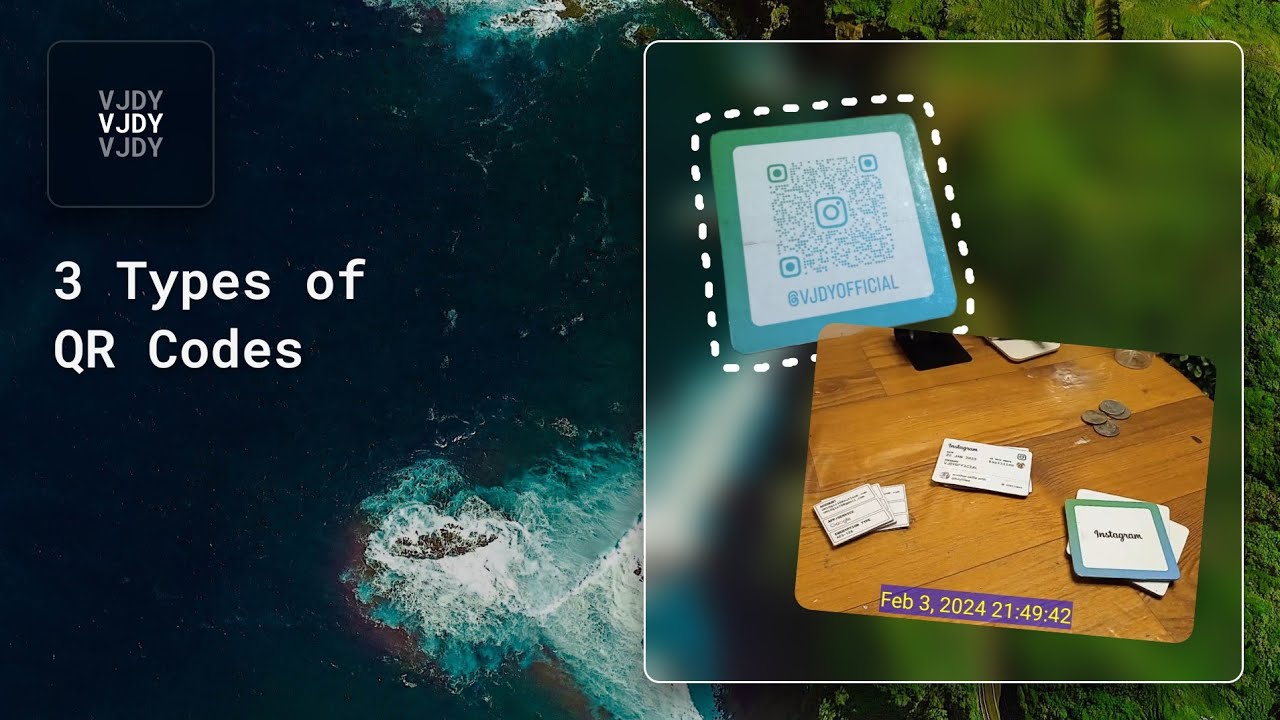 3 Types of QR Codes - YouTube