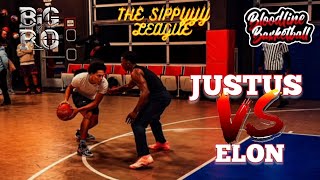 A DEFENSIVE MASTERCLASS!! | SIPPY LEAGUE: HELL LEAGUE 1V1: CHAPTER 3 | JUSTUS VS ELON🔥🔥🏀🏀👀💪🏾