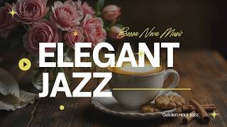 Soft Jazz Ambience in a Romantic Room Filled with Fresh Roses - Relaxing June Jazz ☕ screenshot 5