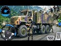 US Military Cargo Jeep Driving Simulator 3D - New Army Truck Games 2026 Truck Games Android Gameplay