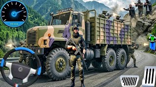 US Military Cargo Jeep Driving Simulator 3D - New Army Truck Games 2026 Truck Games Android Gameplay screenshot 3
