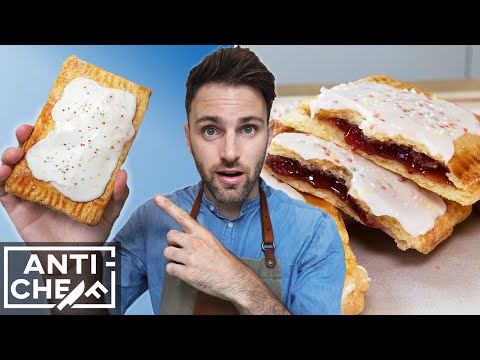 Homemade strawberry pop tarts, from the video