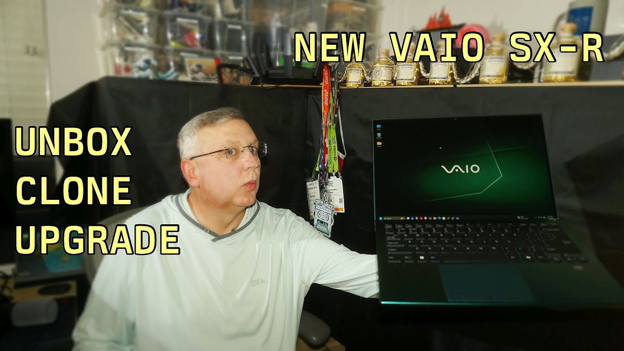 2025 VAIO SX-R 14" SE Laptop: Unboxing, NVMe SSD Clone, Teardown & Upgrade. Ep. 001