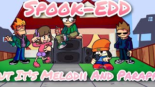 Spookedd But Its Melodii And Parappa  Challengedd Halloween Mix But Melodii And Parappa Sing It