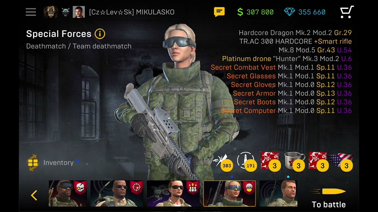 Sniper arena  # TR.AC 300 and  DRAGON HARDCORE  