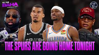 Does Shai and the Thunder send Wemby and the Spurs home tonight? TRADE chatter around the NBA & more