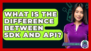 What Is The Difference Between SDK And API? - Next LVL Programming
