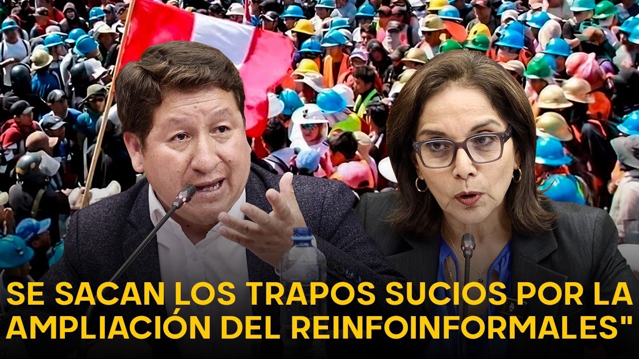 VOLARON TRAPITOS SUCIOS | Mineros furiosos: no hubo acuerdo en ampliación del Reinfo en el Congreso