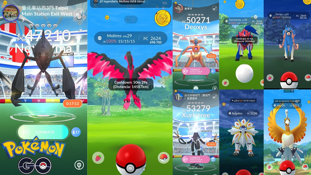 💯✨✈️Invitaciones a Incursiones Engel Pokémon GO + Shinycheck Coordenadas Aves de Galar y Legendarios