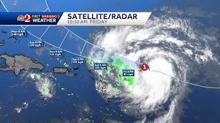 Hurricane Erin looks to intensify, turn north | 2 p.m. Aug. 15 update
