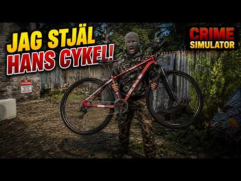 JAG STAL HANS CYKEL I CRIME SIMULATOR med UFOSXM
