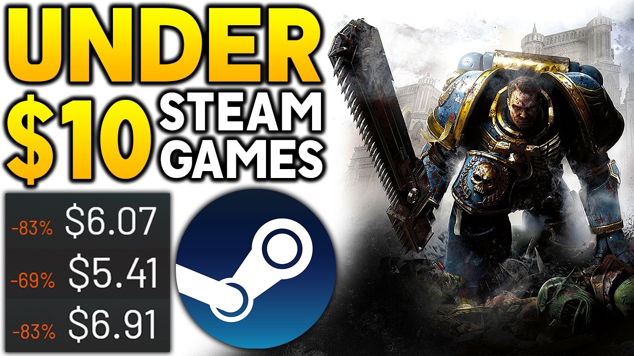 AWESOME Steam Game Deals UNDER $10 - Great PC Games Super CHEAP! - YouTube