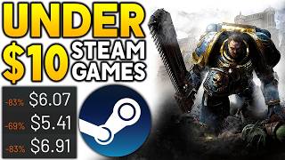 AWESOME Steam Game Deals UNDER $10 - Great PC Games Super CHEAP!