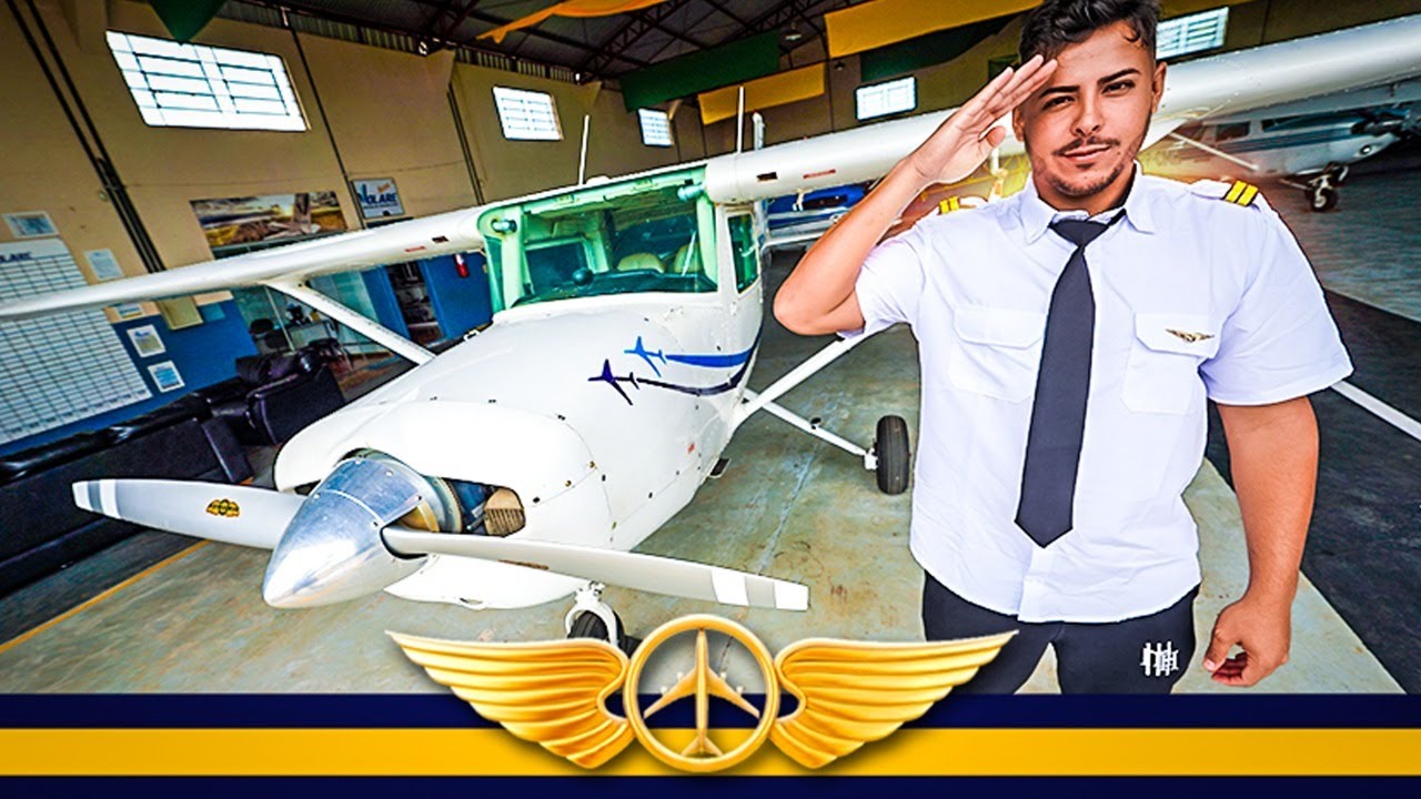 VOU VIRAR PILOTO DE AVIAO 😧