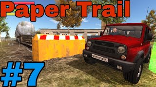 Paper Trail || Russian Car Driving UAZ Hunter New Android Gameplay #7