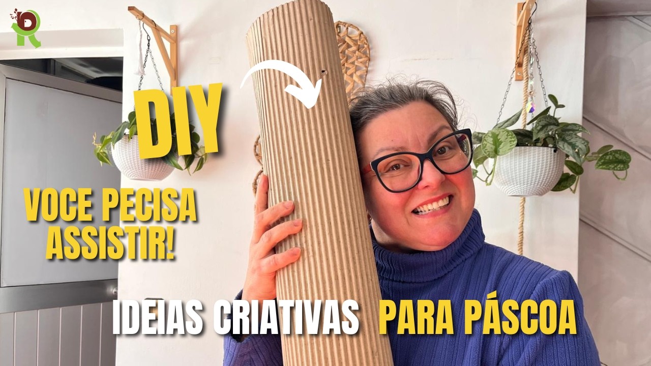 3 IDEIAS Criativas com Papelão para a Páscoa