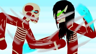 Spoiler Dc2Aot Armin Colossal An Vs Eren Colossal An Attack On An138Ss4 Part3