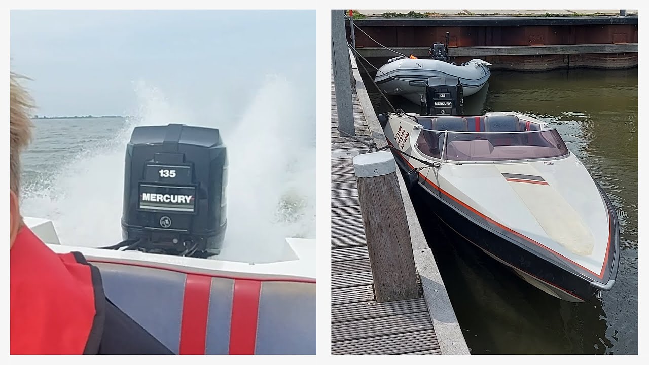 Piranha Miura met 135pk V6 over het Ijsselmeer!!