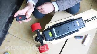 How to pair the Koowheel D3M Gen.1 remote ( Genesis Tomahawk Genesis Hellfire )