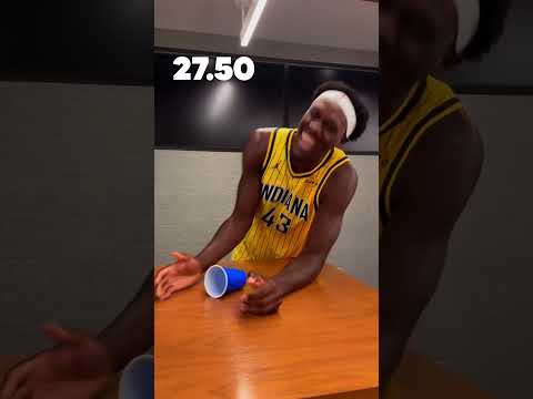 Cheating Doesn't Pan Out for Pascal Siakam in the Locker Room Time Trial 😂