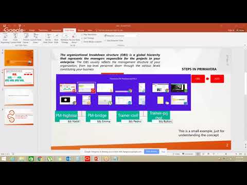 Oracle Primavera P6- Live Training Session 1