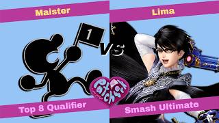 Patchwork 2026: Top 8 Qualifier - Maister (Mr. Game & Watch) Vs. Lima (Bayonetta) SSBU screenshot 5