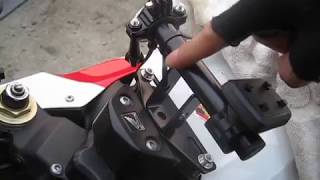 CBR1000RR(SC57)その後のﾏﾙﾁﾎﾙﾀﾞｰﾊﾞｰ（追加）　MVI 3543