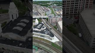 Drone video over Worcester shows city's beauty, traffic chaos all rolled into one