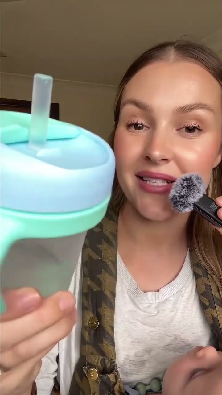 Teaching your baby to drink from a straw