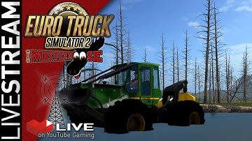 LiveStream: 2/9 Farming Simulator 17 | Swamp Logging on Pacific Inlet