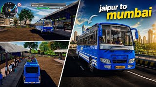 Jaipur to Mumbai Bus Trip in RAW POV | Bus Master India Gameplay screenshot 4