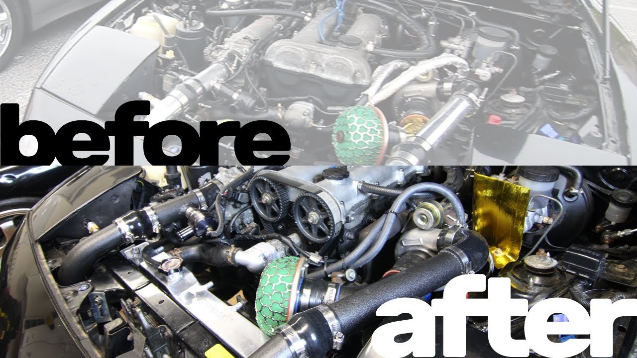 New radiator, exposed cam gears and powdercoating! Miata Turbo Build EP12