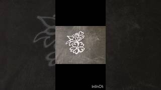 easy rangoli #ytshorts #shorts #dailyrangoli #rangoli #devotional