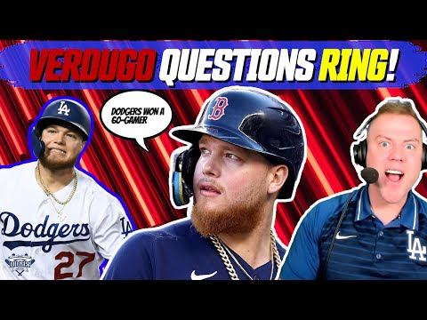 Alex Verdugo Calls Out Dodgers 2020 World Series Title, Why LA's Ring Was  Legit & Why He's So Wrong 