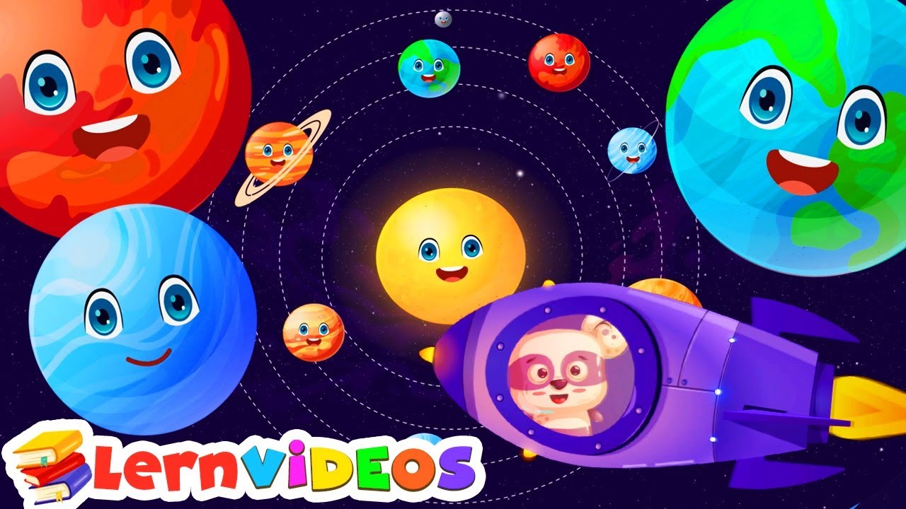 Entdecke das Sonnensystem: Eine Reise zu den 8 Planeten für Kinder 🌎🪐☀️ LERNVIDEO