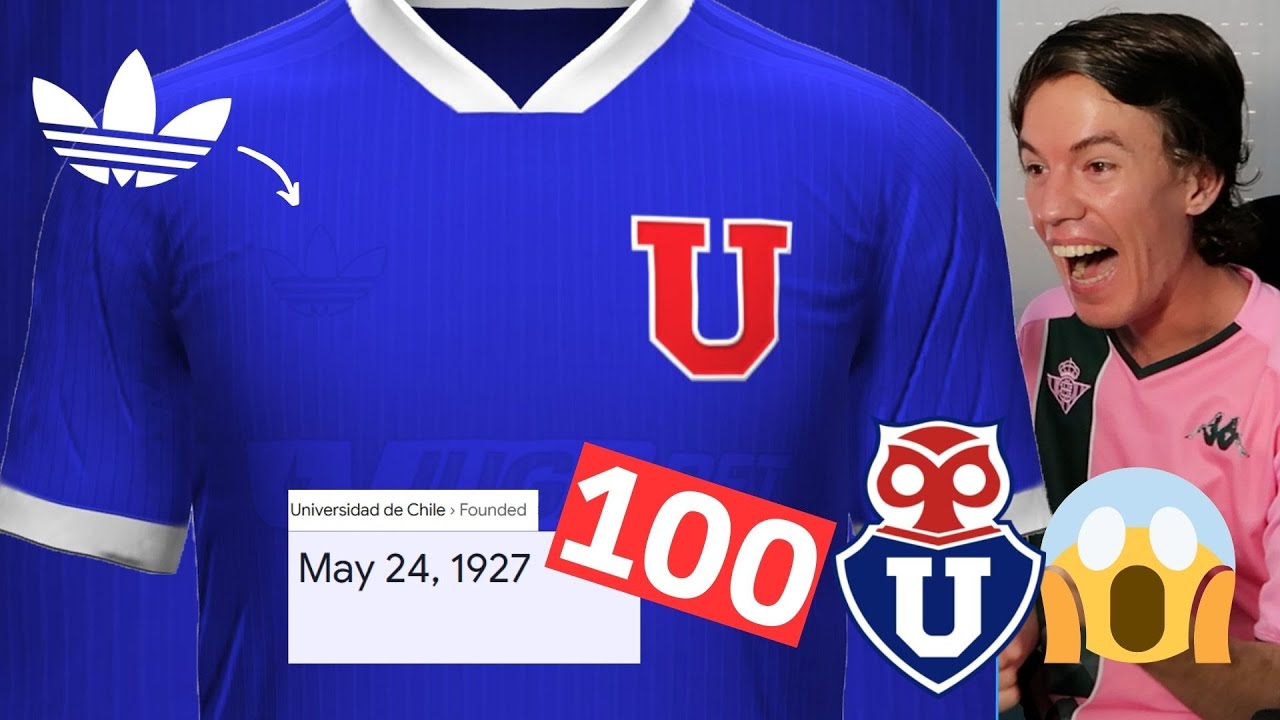 ¡CAMISETA ADIDAS para el CENTENARIO de la U de CHILE!