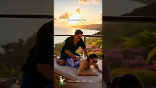 🌧️ Ocean Sunset Massage Bliss: Gentle ASMR Touch 😌💛 | Deep Relaxation 🌅🌊 #Shorts #ASMR