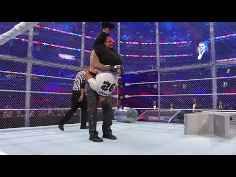 Undertaker Tombstone Piledrivers to Shane McMahon
