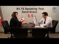 IELTS Speaking test band score of 5.5 with feedback