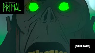 The Resurrection of Spear | Primal Season 3 Adult Swim #animation